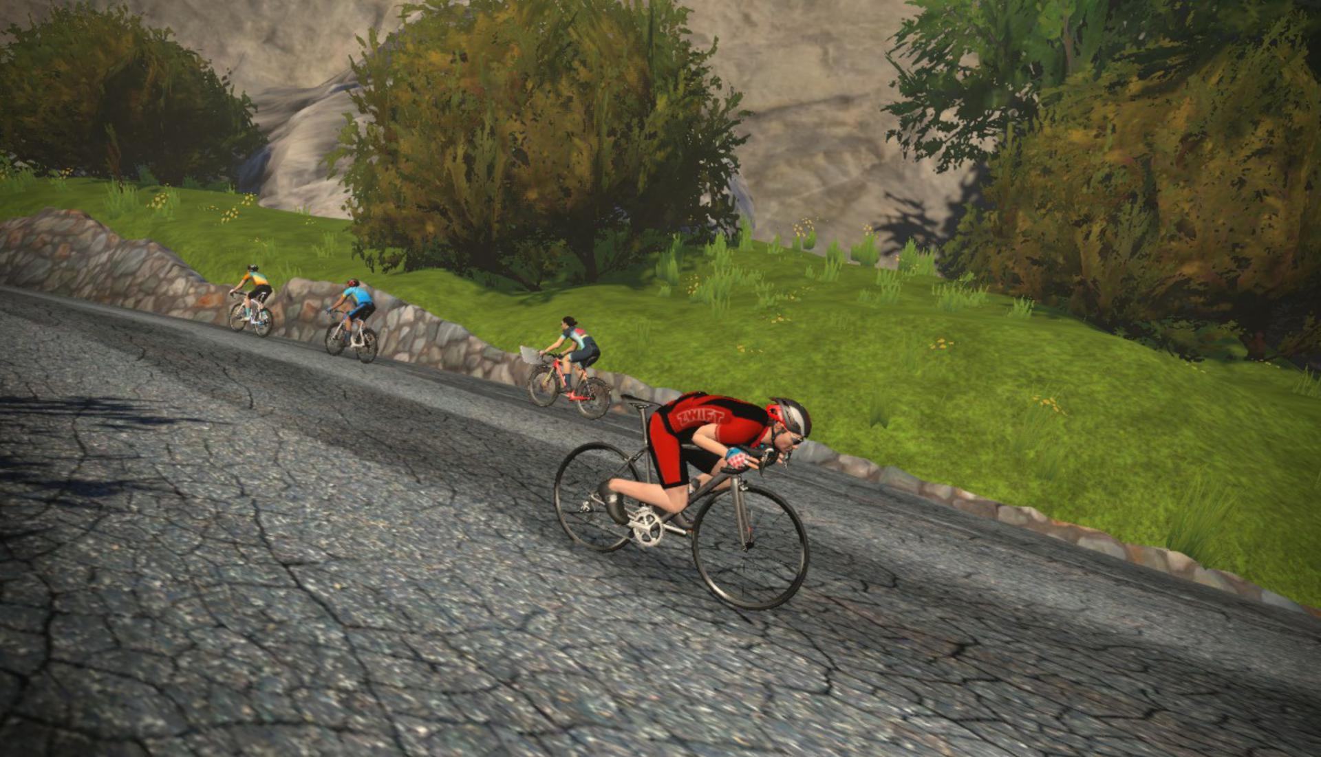 Bijna dood Rot Whirlpool Weer (om) binnen (te) trainen - Zwift en Tacx